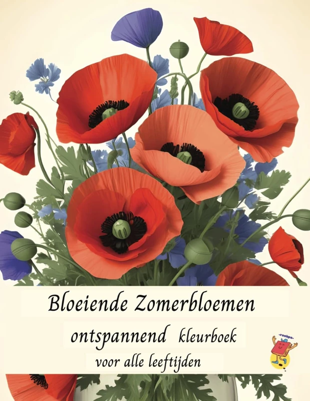 Bloeiende Zomerbloemen: ontspannend kleurboek voor alle leeftijden