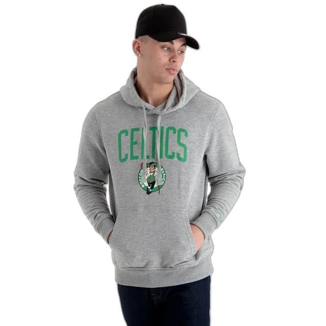 New Era NBA Regular Boston Celtics Hoodie M Grey