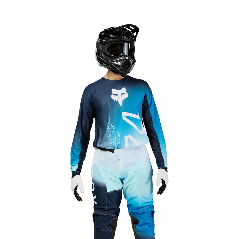 Fox Racing Men's 180 Jersey, Midnight Air Haze, XXL