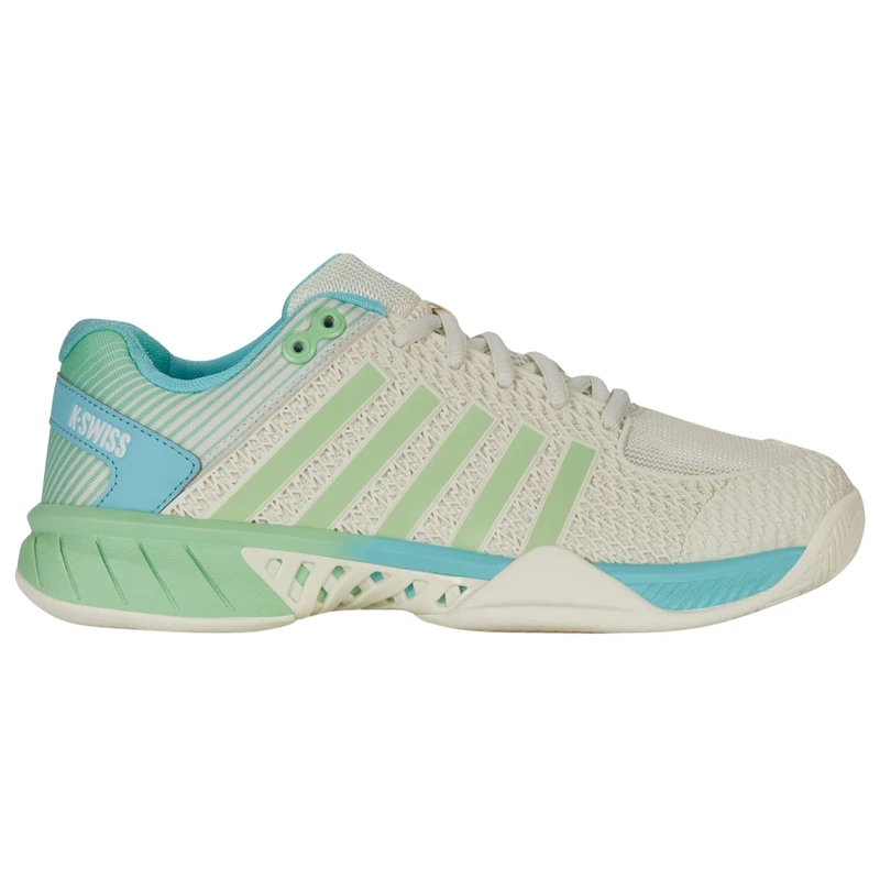 K-Swiss Women's Express Light Pickleball Shoe, Egret Patina Green, 6.5 UK