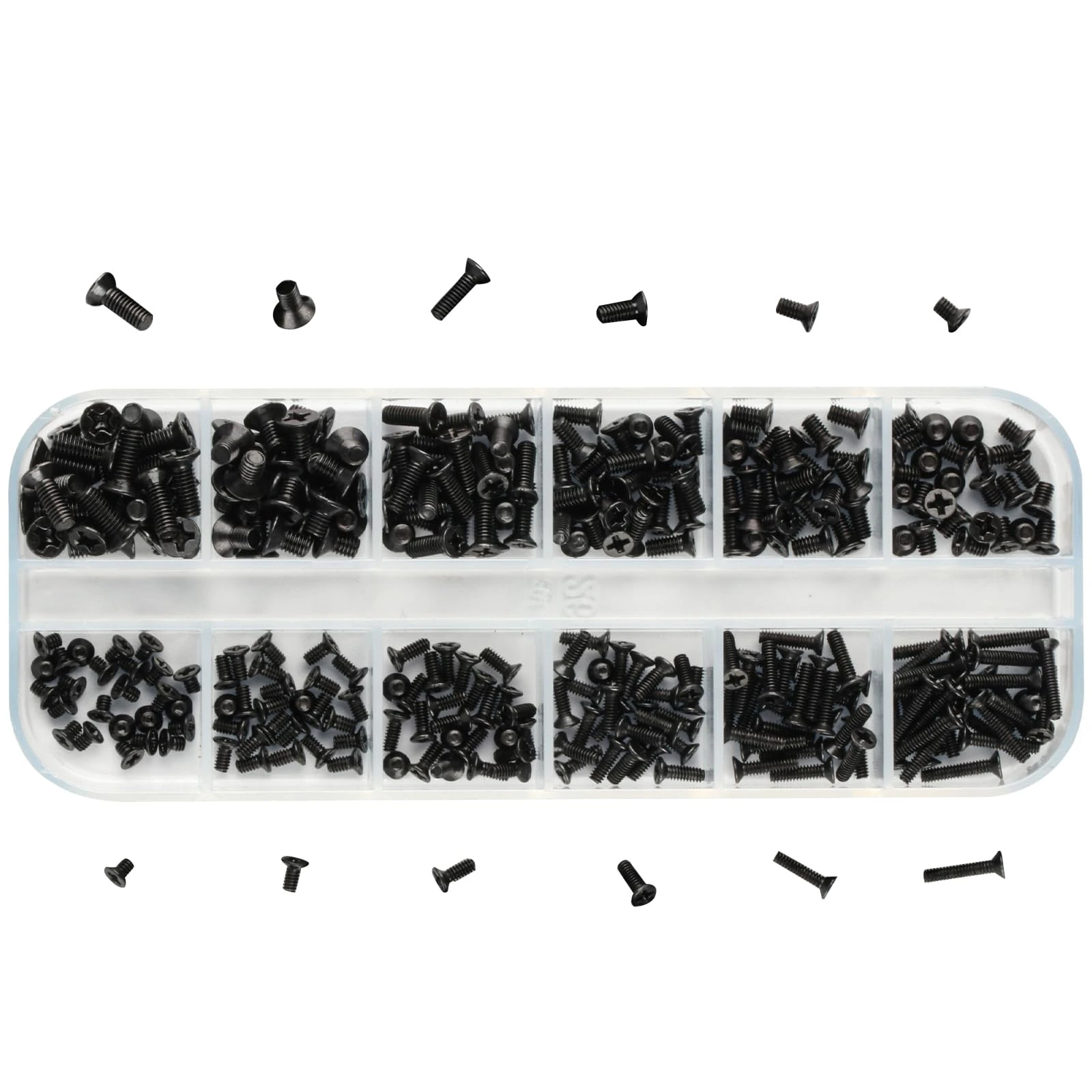 300 Pcs M2 M2.5 M3 Screw Set for Laptop and Computer, SSD Electronic Replacement Kit Compatible with HP Dell Samsung Sony Lenovo
