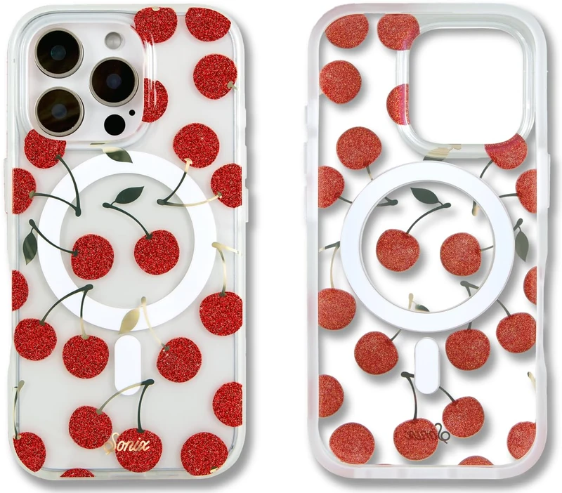 Sonix Case for iPhone 16 Pro | Compatible with MagSafe | 10ft Drop Tested | Cherry On Top - Image 1