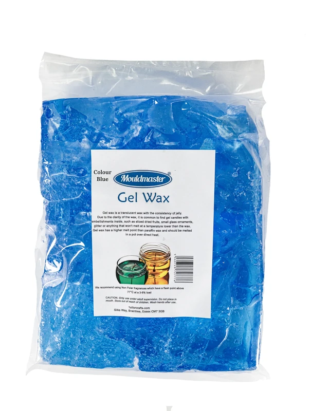 Mould Master Mouldmaster 10 Kg Candle Making Gel Wax, Blue, 10kg