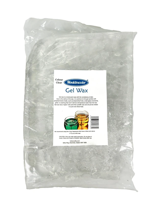 Mouldmaster 5 Kg Candle Making Gel Wax Clear
