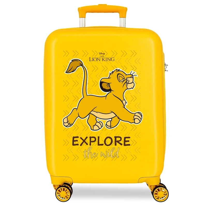 Disney Joumma, Yellow, Standard Size, Children's Suitcase