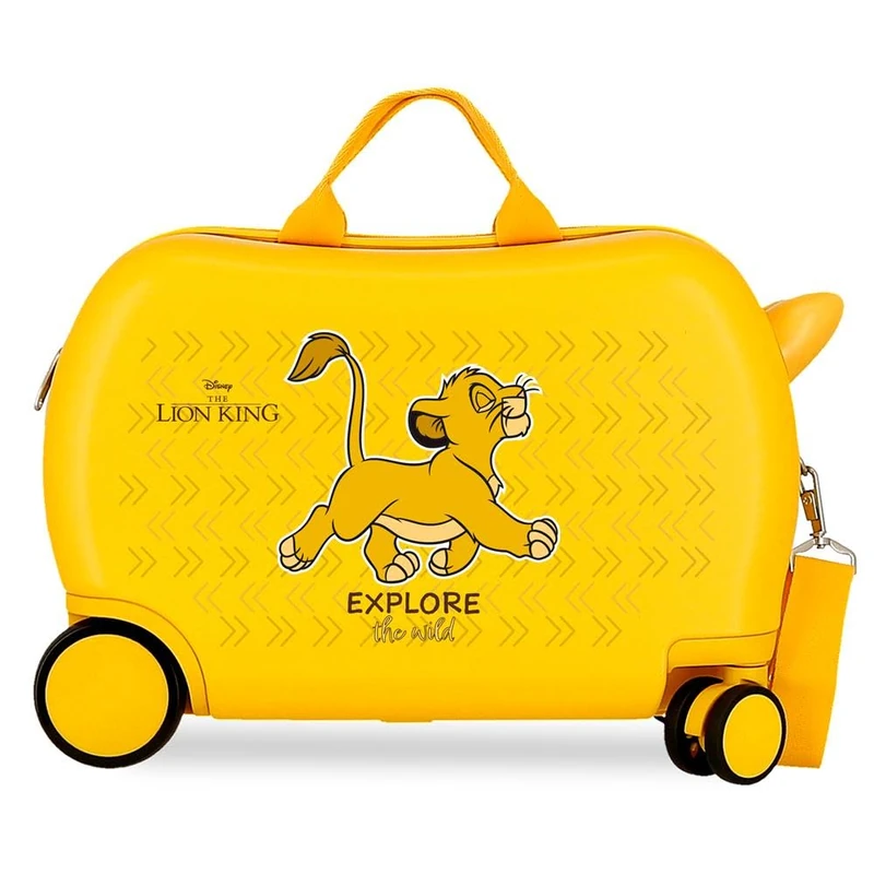Disney Joumma Minnie Loving Life Cabin Suitcase Pink 33 x 50 x 20 cm Rigid 2 kg Combination Lock Side ABS 2 kg 33 L Hand Luggage, Lemon Tree, One Size, Children's Suitcase - Image 1