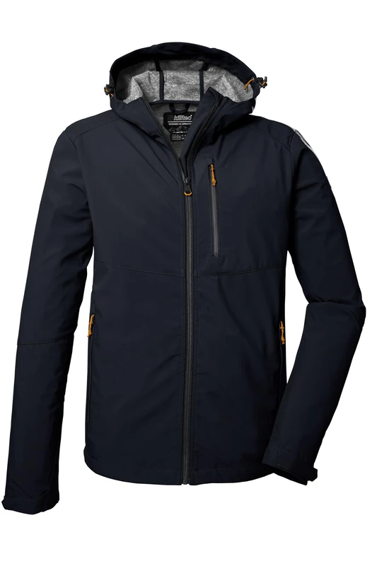Killtec Men's Kos 259 Mn Sftshll Softshell Jacket/Outdoor Jacket with Hood - Image 1