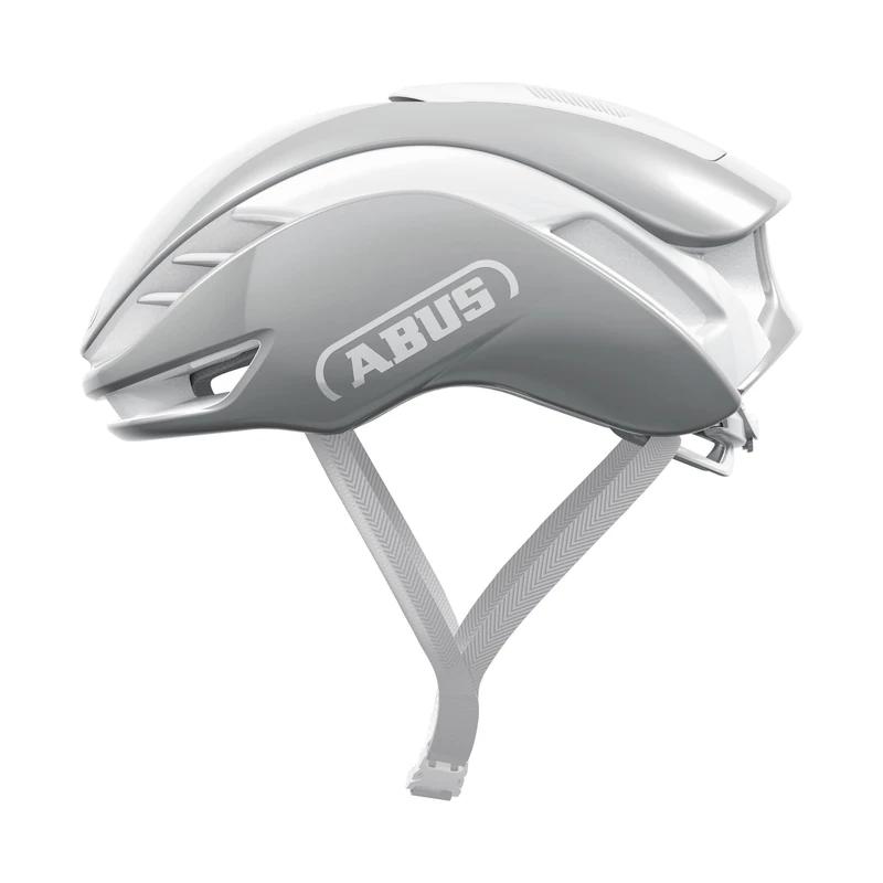 ABUS GameChanger 2.0 Road Bike Helmet - High Performance aero Helmet with Optimised Aerodynamics and Ventilation - for Men and Women - Size S, Pure Grey