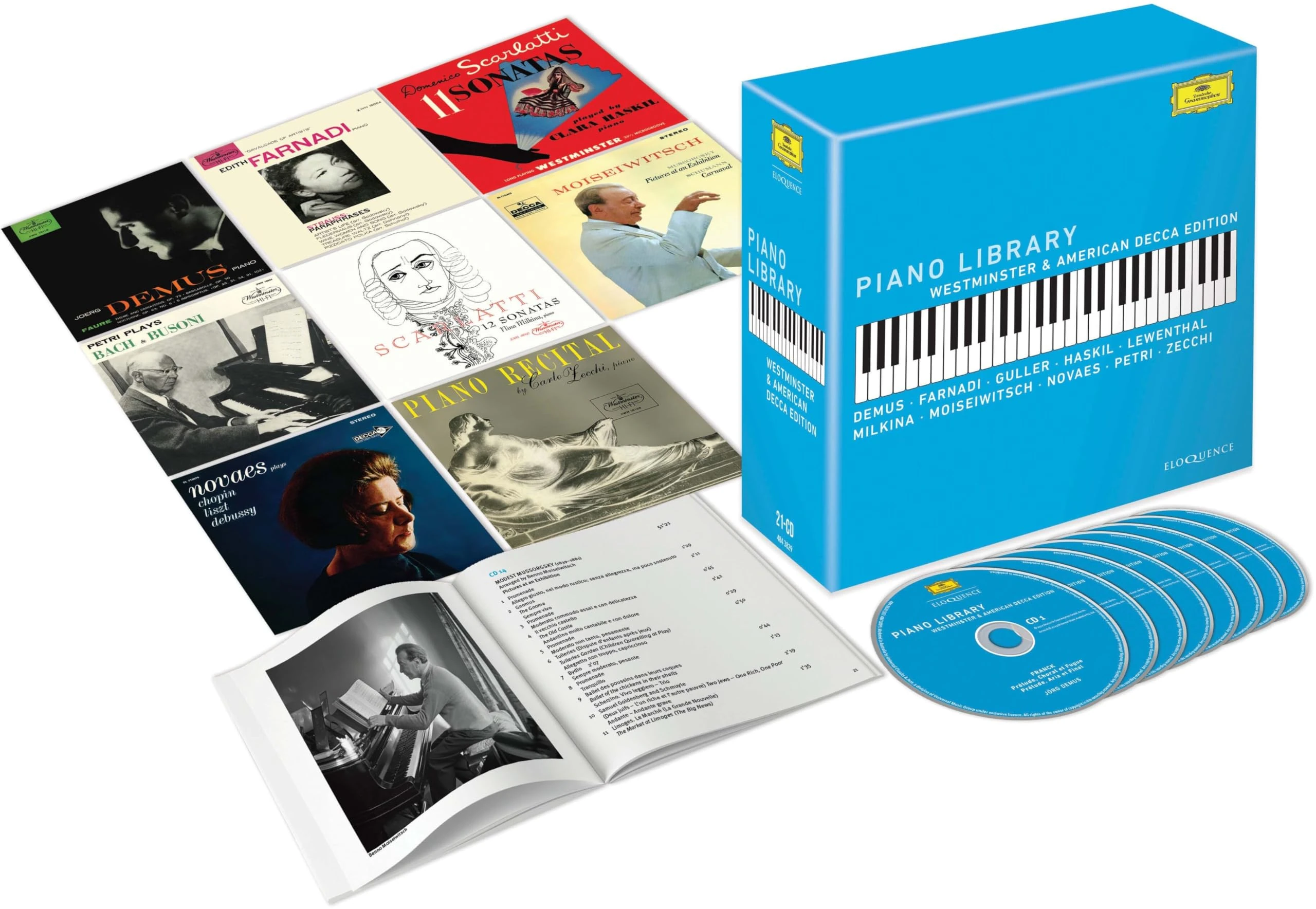 Piano Library - Westminster & American Decca Edition