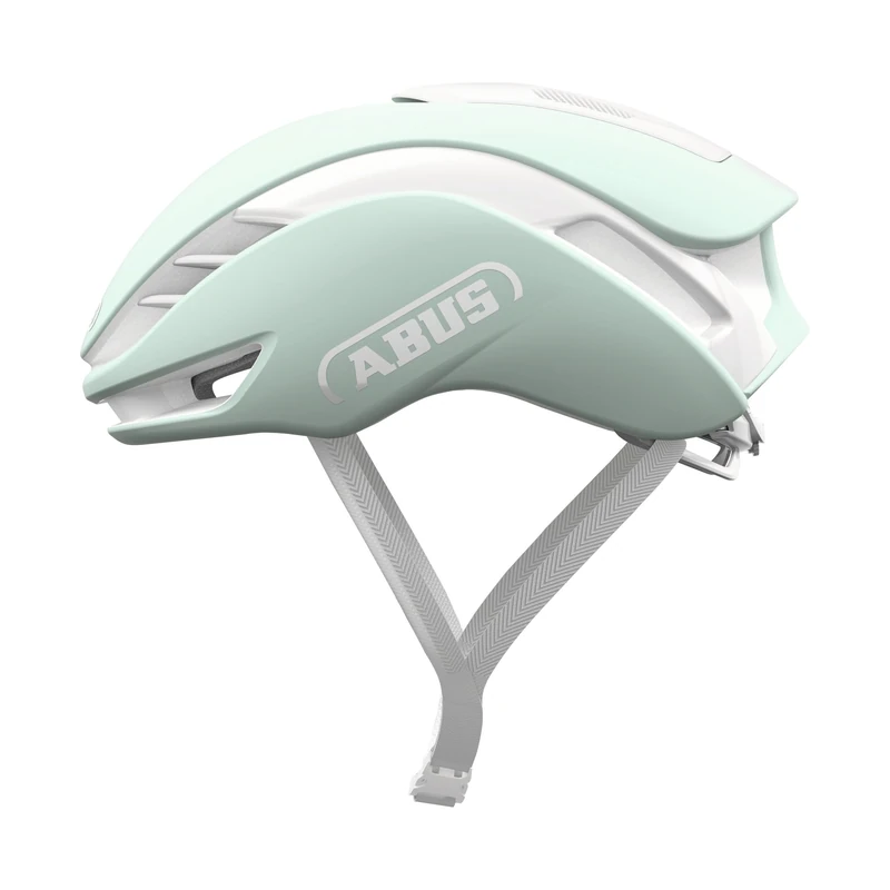 ABUS GameChanger 2.0 Road Bike Helmet - High Performance aero Helmet with Optimised Aerodynamics and Ventilation - for Men and Women - Size L, Pure Mint