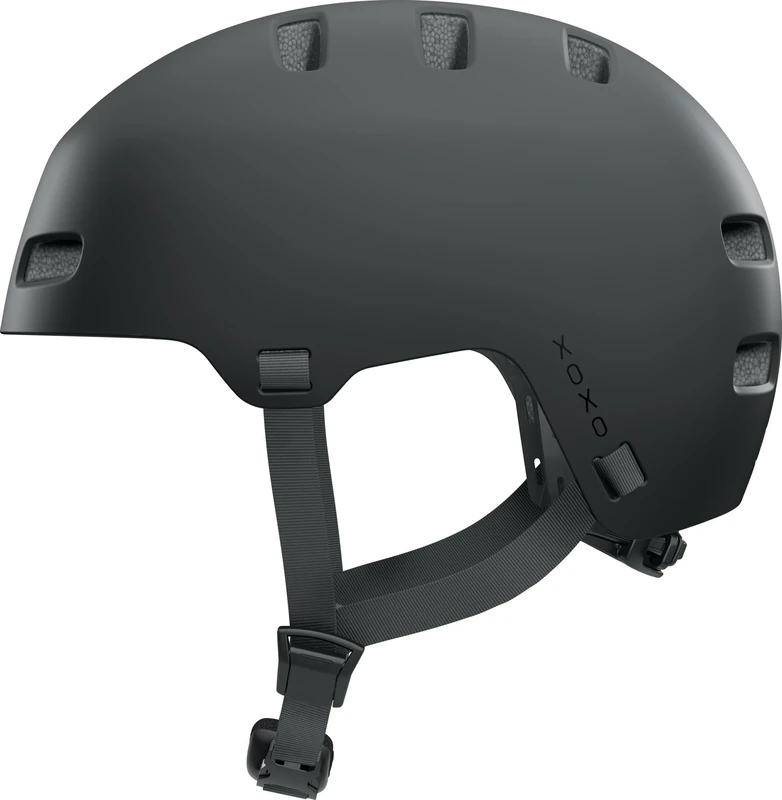 ABUS XOXO Bike Helmet - city Helmet in Skater look - Helmet for Skateboard, Bike, scooter - with Optimised chin pad - for Teenagers and Adults