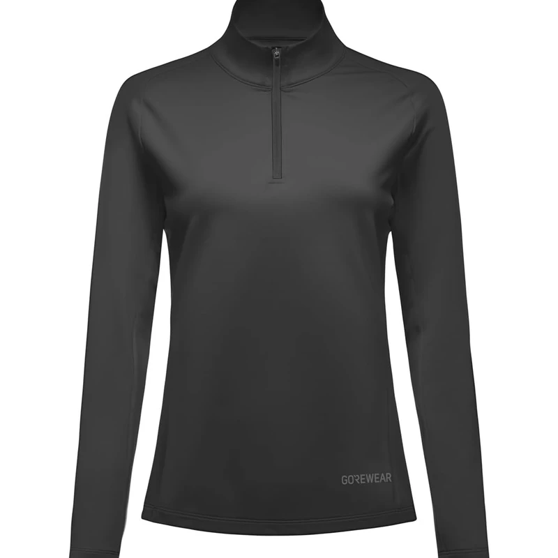 GORE WEAR Everyday Mid 1/4 Zip Womens, Black, 38