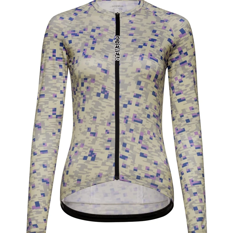 GORE WEAR Spinshift Long Sleeve Jersey Womens, Tech Beige/Scrub Purple, 40