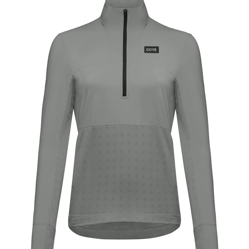 GOREWEAR TrailKPR Hybrid 1/2-Zip Womens, Lab Gray, 40