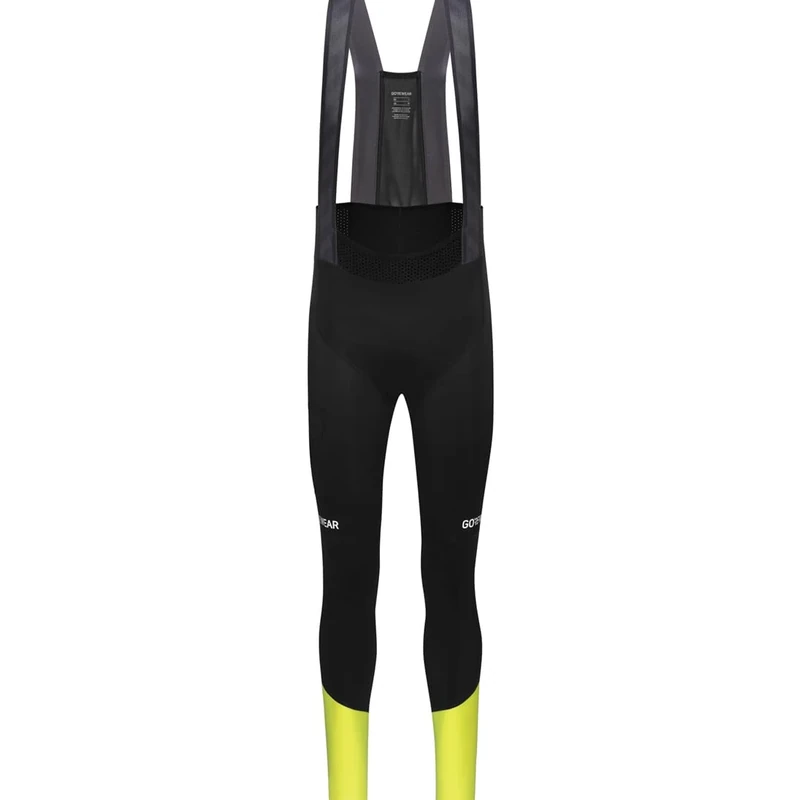 GOREWEAR SPINSHIFT Thermo Bib Tights+ Mens, Black / Neon Yellow, XL