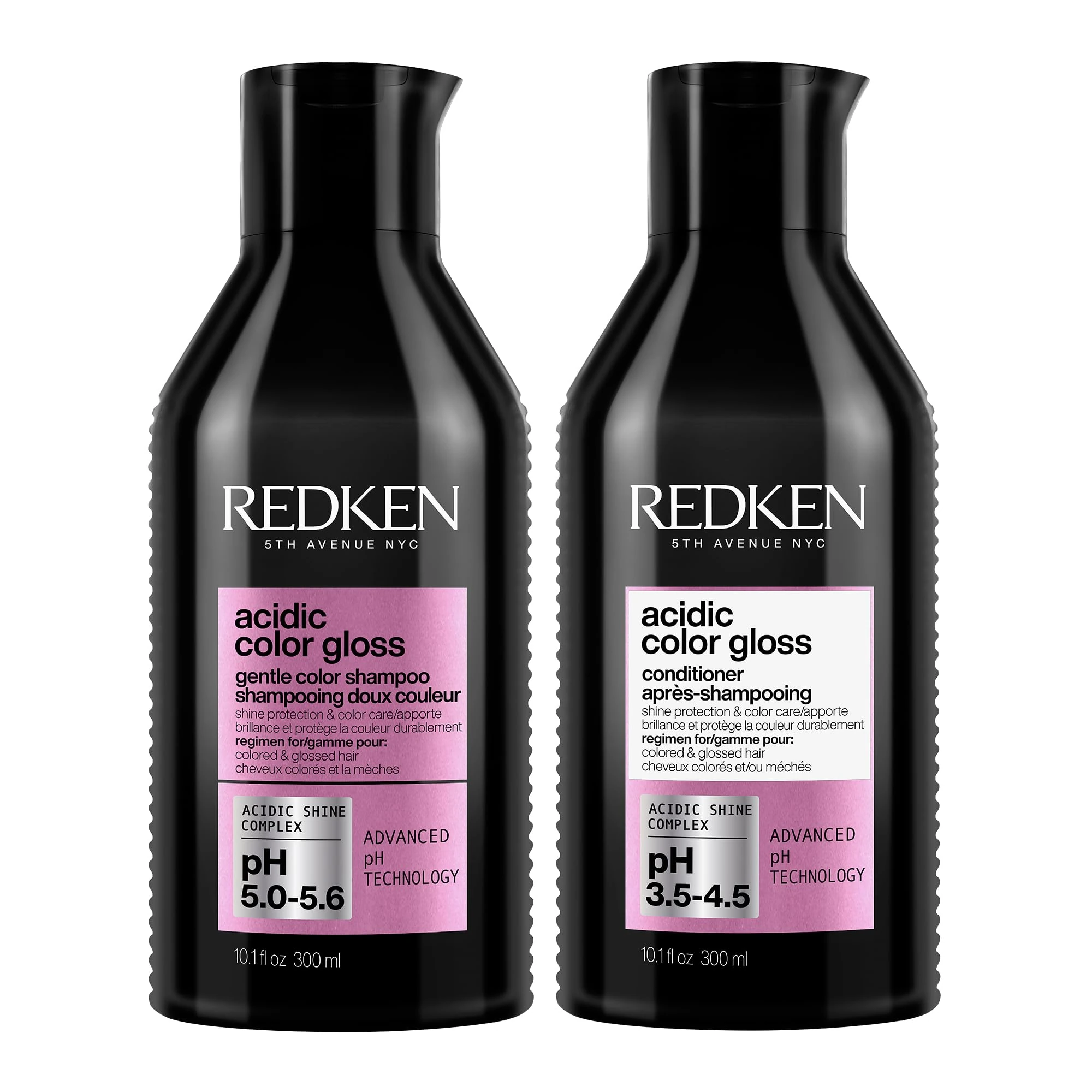 Redken DUO Acidic Color Gloss Sulphate-Free Shampoo 300ml and Acidic Color Gloss Conditioner 300ml