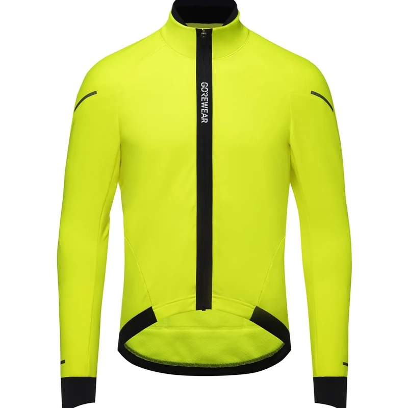 GORE WEAR Mens Spinshift Thermo Jacket, Neon Yellow, M EU