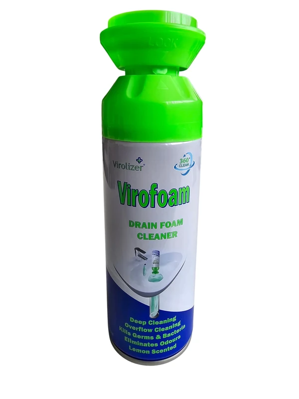Virofoam 360° Drain and Overflow Cleaning Solution - Image 1