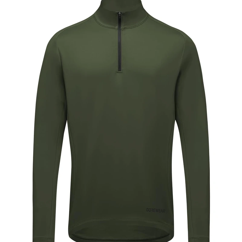 GORE WEAR Everyday Mid 1/4-Zip Mens, Utility Green, S