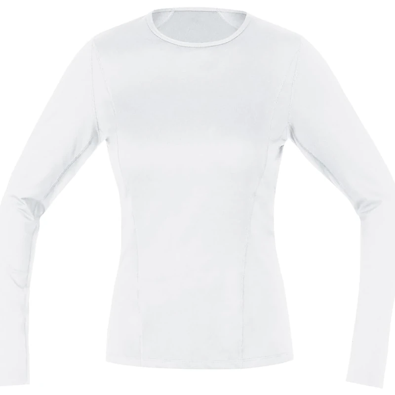 GOREWEAR M Women Base Layer Thermo Long Sleeve Shirt, White, 44
