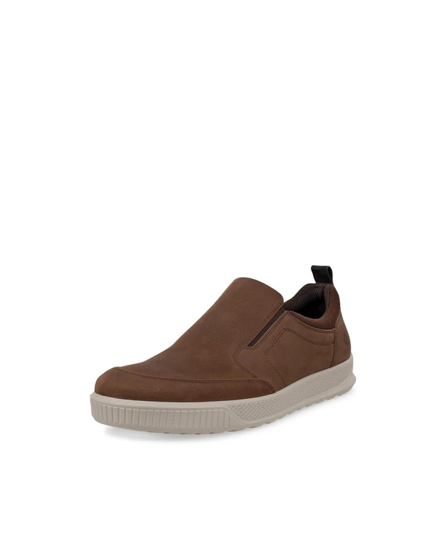 ECCO Mens Byway Slip-On Shoes 501654-02482 11.5 UK Cocoa