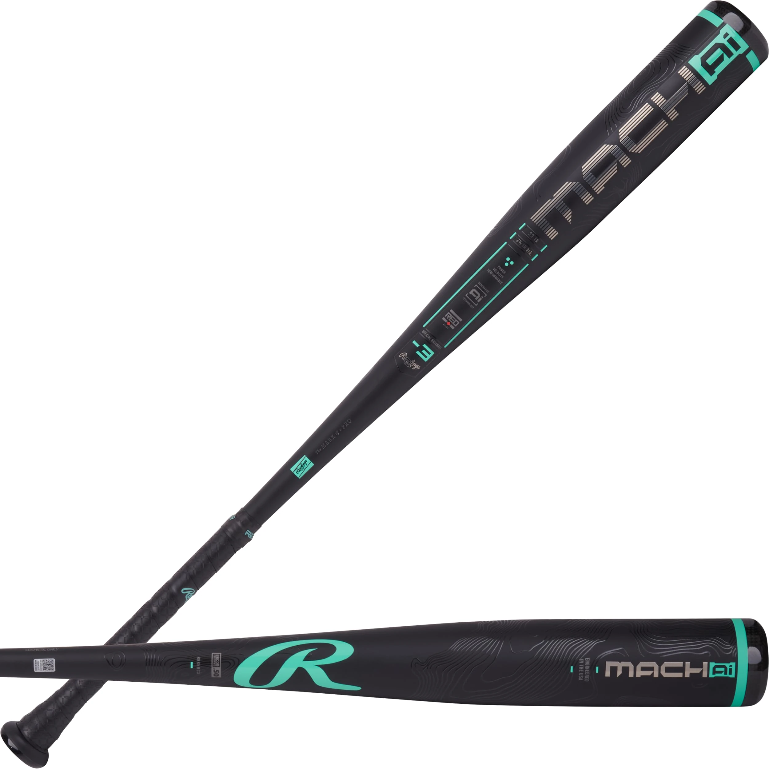 Rawlings Mach Ai BBCOR Baseball Bat | 31-inch | -3