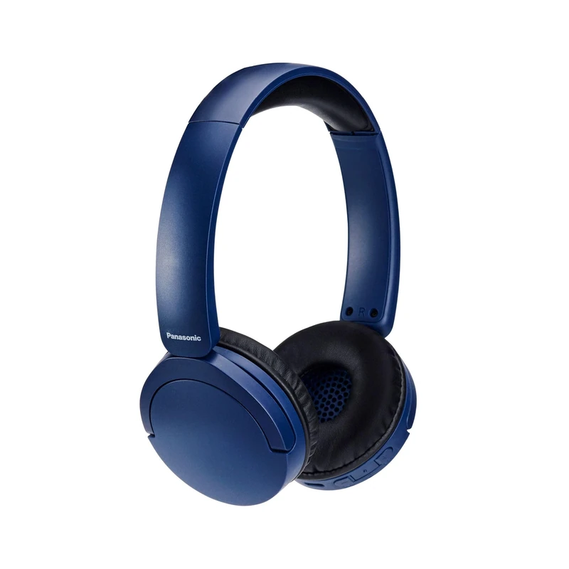 Panasonic HF630B, Street Wireless Headphones, On-Ear, Built-in Mic, Bluetooth 5.3, Multipoint, Swivel Design, Up To 72 Hours Playtime, USB-C, Blue