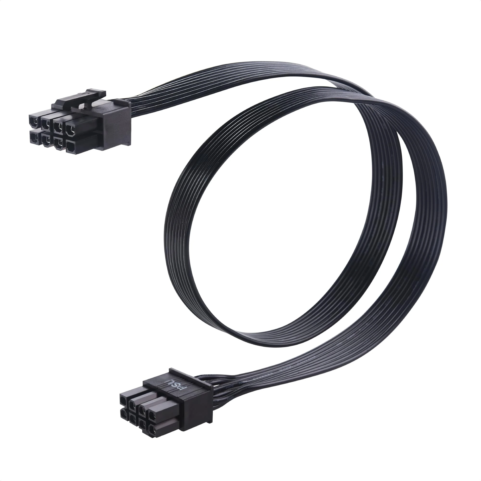 Cable Matters 8 Pin GPU Power Cable - 2ft, 8Pin PSU(EPS/ATX) Male to 6+2Pin PCIe/GPU Male Cable, Graphics Card Power Cord, Compatible with Corsair Type 3 and Type 4, Not for EVGA PSU
