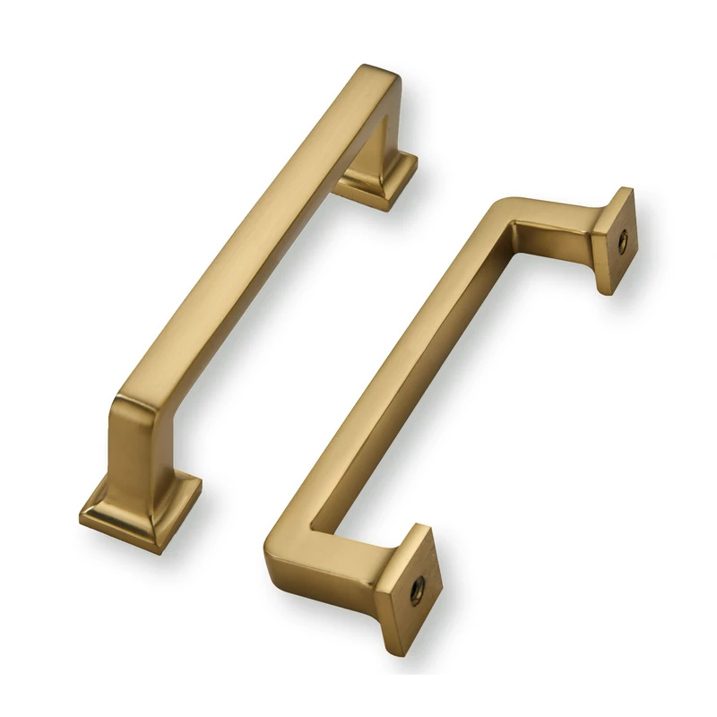 khtumeware 20 Pack Champagne Bronze Cabinet Pulls, 3-3/4 Inch(96mm) Hole Centers Cabinet Handles Kitchen Hardware Straight Bar for Cabinets and Drawer Pulls