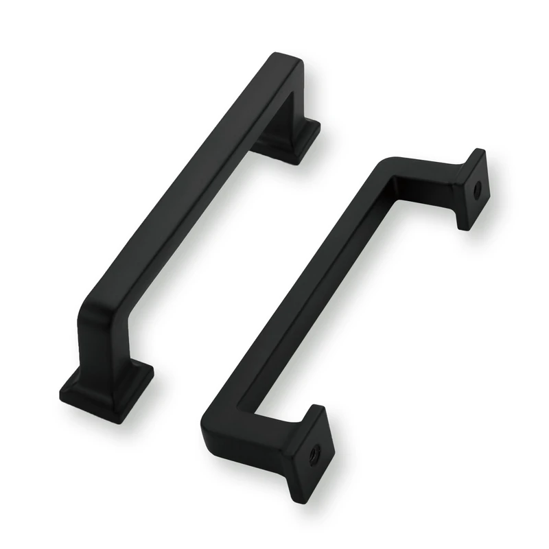 khtumeware 20 Pack Matte Black Cabinet Pulls, 3-3/4 Inch(96mm) Hole Centers Cabinet Handles Kitchen Hardware Straight Bar for Cabinets and Drawer Pulls