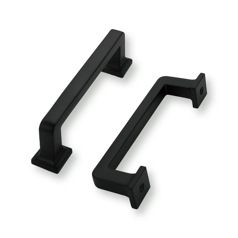 khtumeware 20 Pack Matte Black Cabinet Pulls, 3 Inch(76mm) Hole Centers Cabinet Handles Kitchen Hardware Straight Bar for Cabinets and Drawer Pulls