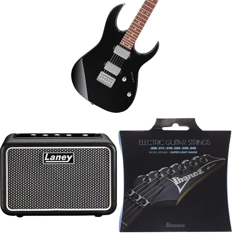 GIO Series RG, Fixed Bridge, HH, Black Night