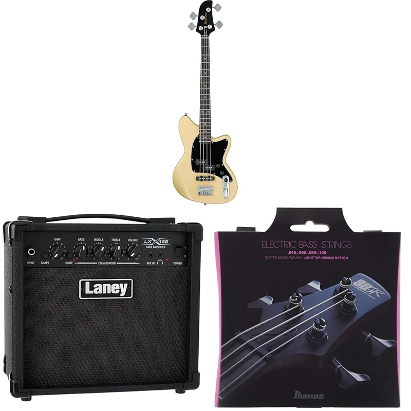 Ibanez Standard TMB30-IV Ivory - 4-String Electric Bass