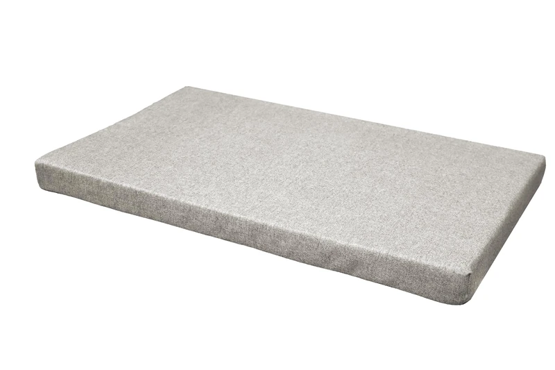 Croci Hydro Rectangular Dog Cushion, Waterproof, Water-Repellent, Removable, Washable, Easy to Clean, Beige, 75 x 115 x 6 cm