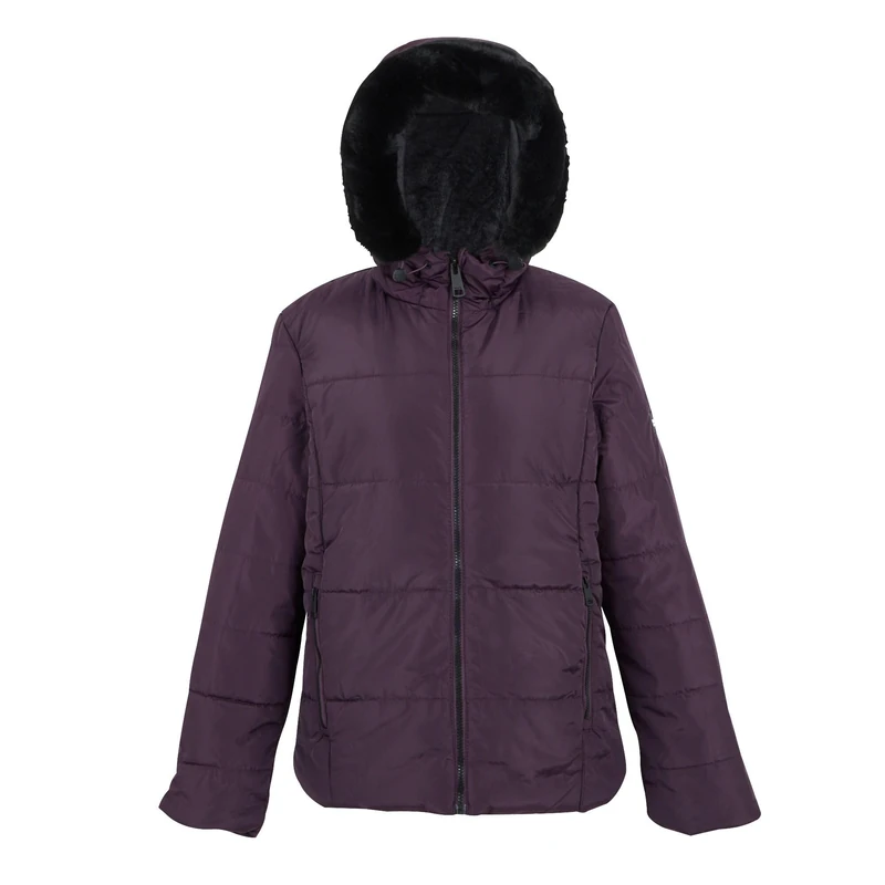 Regatta Womens Winnie Quilted Padded Jacket with Detachable Hood, Water Repellent, Medium Weight & Thermo guard Insulation - Perfect for Outdoors, Walking, Camping & Hiking - Image 1