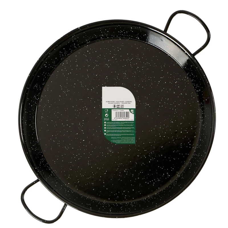 San Ignacio Enamelled Paella Pan 46 cm 12 Servings Collection LA DEHESA