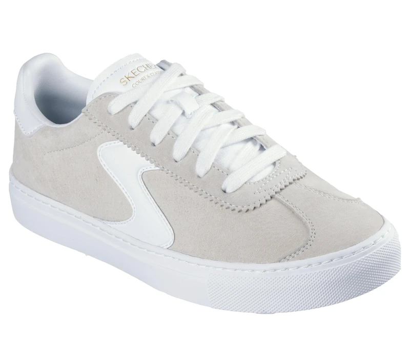 Skechers Women's Arch Fit Legend-Vivid Hues Sneaker, Sand, 7.5