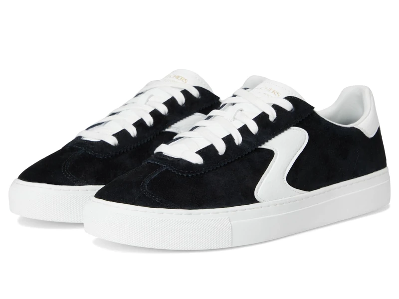 Skechers Women's Arch Fit Legend-Vivid Hues Sneaker, Black/White, 3.5 UK