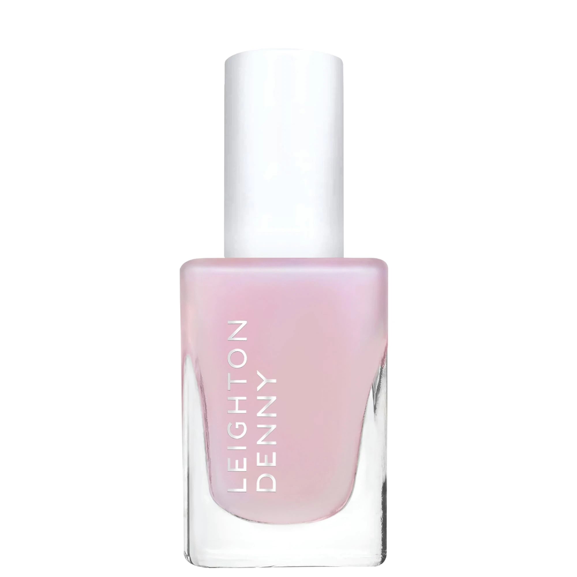LEIGHTON DENNY Nail Illuminator Blush Pink | Brightening Nail Polish & Base Coat Treatment | Vegan Plant-Based
