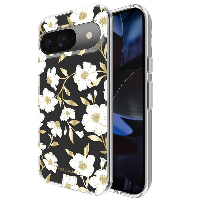 Kate Spade New York Google Pixel 9/9 Pro Case, Compatible with Wireless Charging - Sunshine Floral