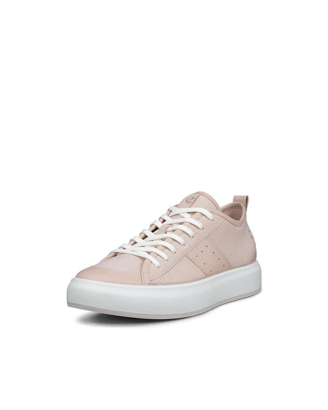ECCO Women's Street Ace Sneaker, Rose Dust, 4-4.5