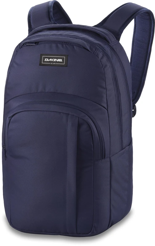 Dakine Campus 33L Laptop Backpack, Navy Blue, 33 Liter, School, Travel, Water Resistant, Polyester, 15 Inch Laptop Compartment, Insulated Drink Pocket, Padded Straps, Chest Strap