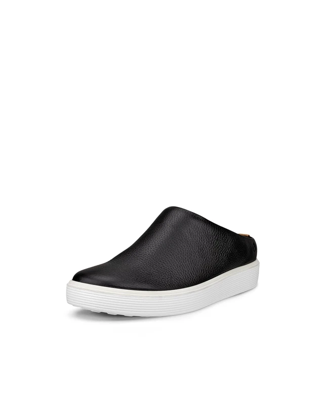 ECCO Women's Soft 60 Slide Clog, Black, 4/4.5 UK