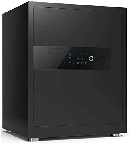 MOLVUS Small Safes for Home Personal Safe Cabinet Safes Safe and Lock Box with Keypad Safe Fingerprint (Color : Black) good