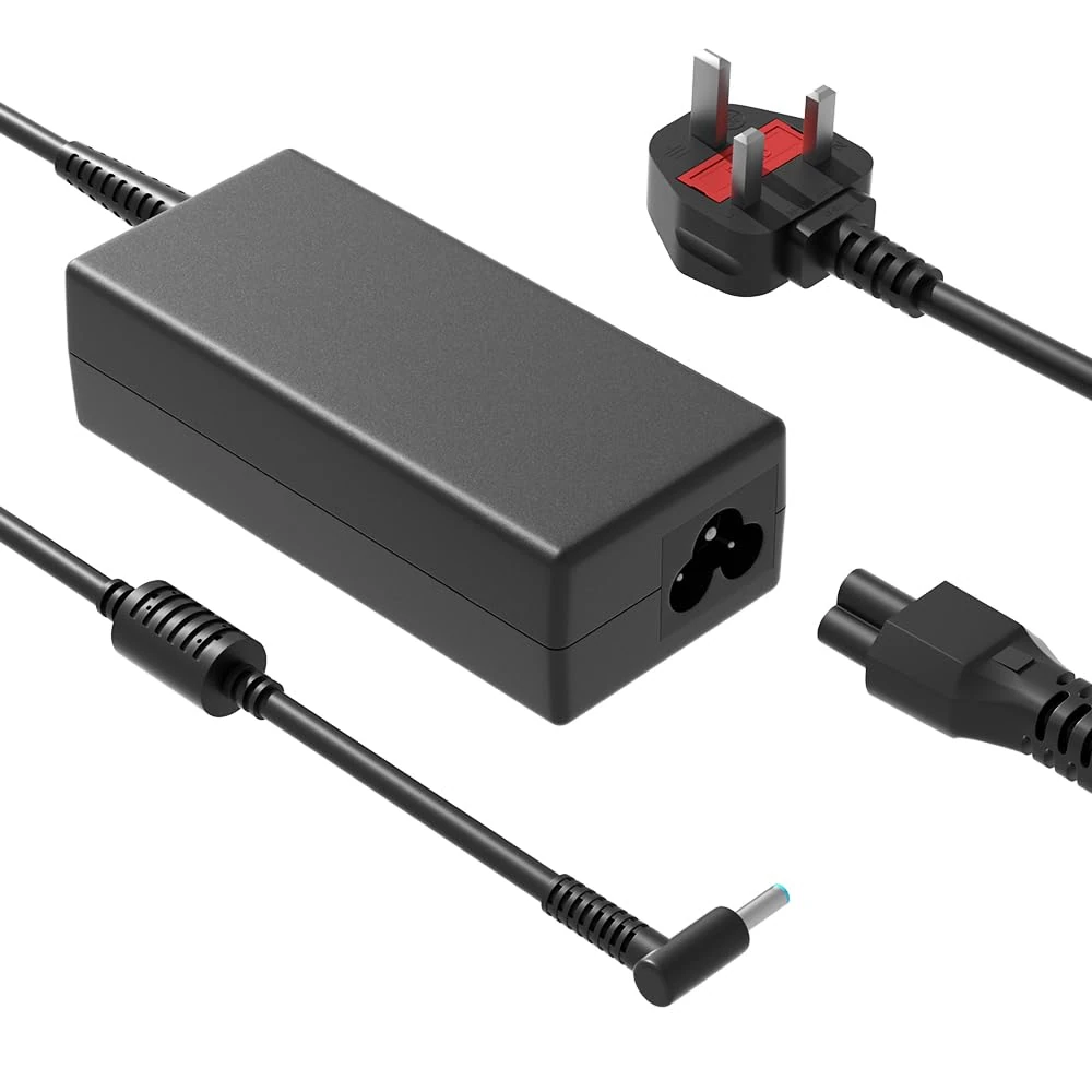 65W AC Charger For HP Notebook 14 15 17 Inch Laptop/ 470 348 340 345 256 255 250 240 242 246 245 210 215 410 248 350 14z 14t 14-cf 14-ck 14-d 14-ac 14-an 15t 15z 15-f 15-d 15-ay 15-bw 15-ba series