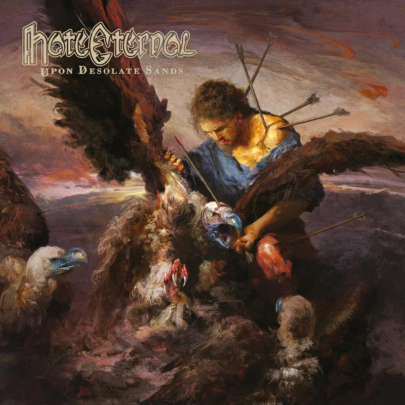 Upon Desolate Sands (Ltd. transparent Blue w/ Red splatters vinyl edition) [Vinyl LP] [VINYL]