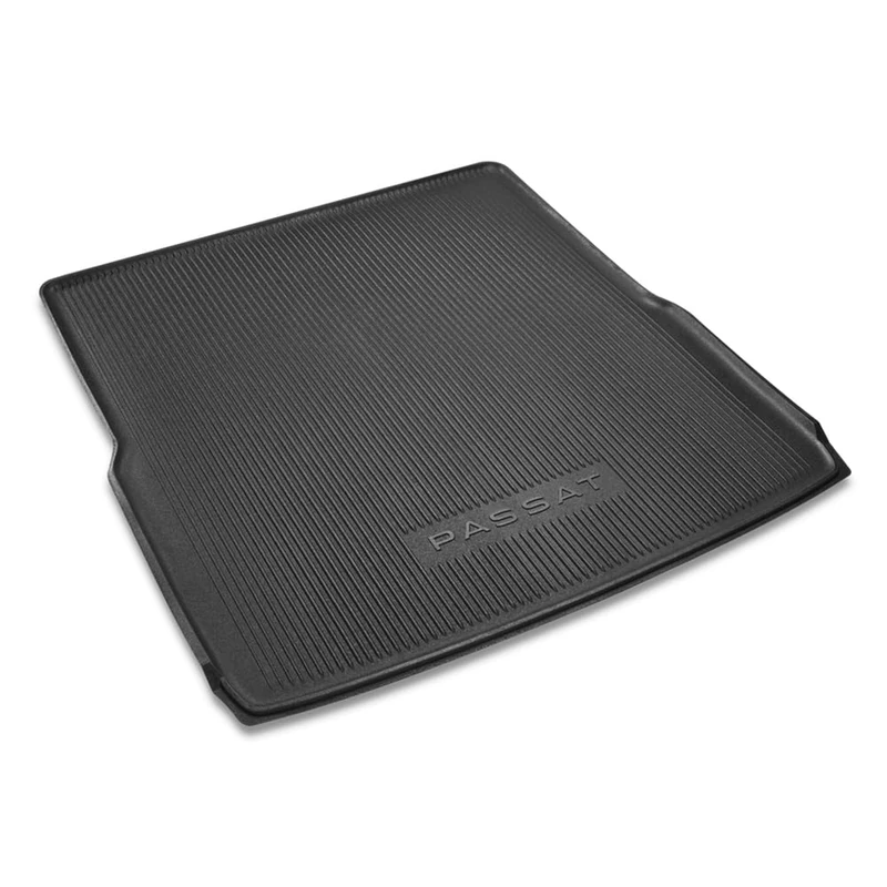 Volkswagen Trunk Mat, Polyethylene, 110x100x4.5 cm, Anthracite, Compatible with VW Passat B9 (3J), Original