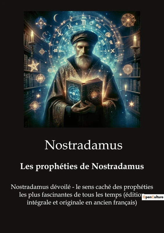 Les prophéties de Nostradamus: Nostradamus dévoilé - le sens caché des prophéties les plus fascinantes de tous les temps (édition intégrale et originale en ancien français) - Image 1