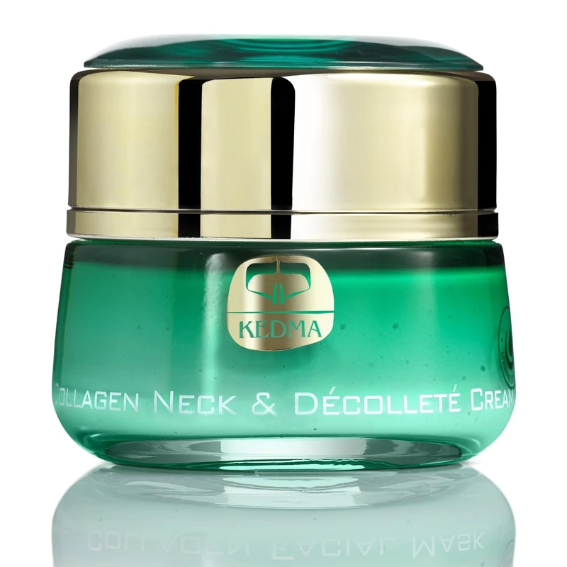 Kedma - Collagen Cream for Neck and Décolleté with Dead Sea Minerals - Firming and Hydrating - 50g