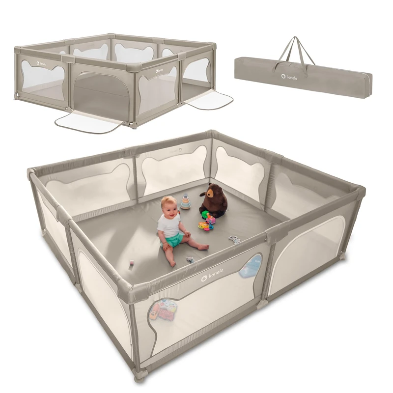 Lionelo Willow XL Baby Playpen - Large 187 x 207 cm Area - Image 1
